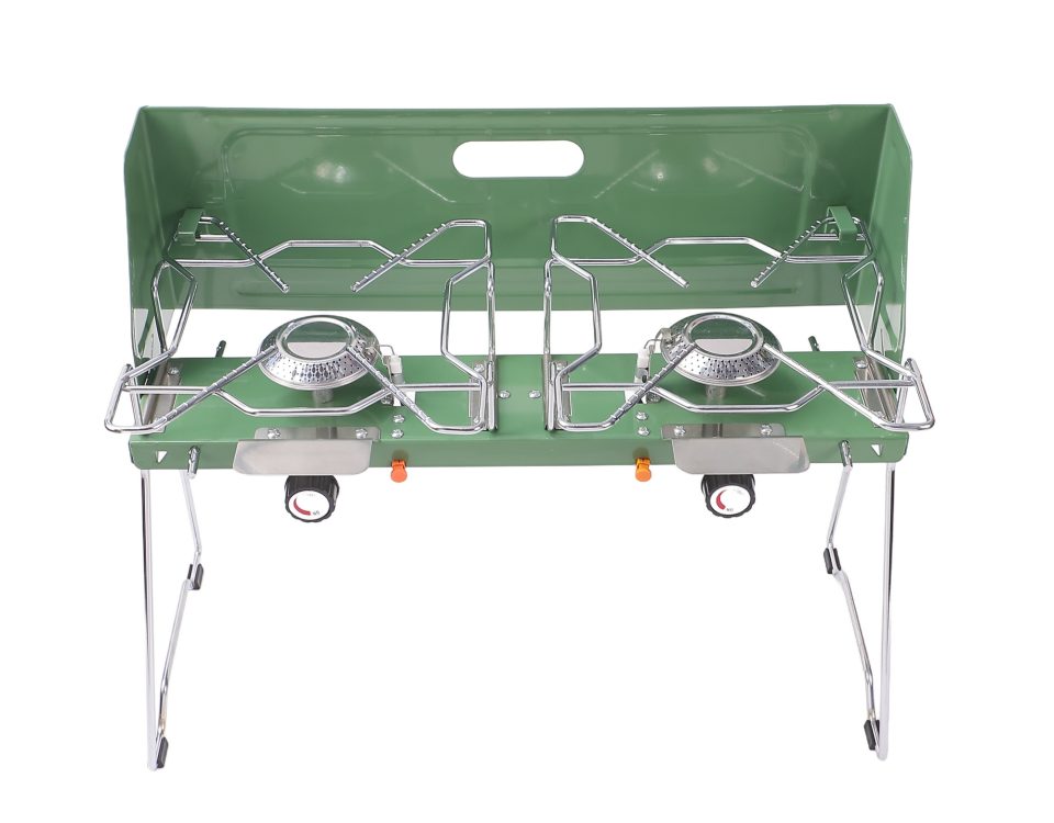 380-E Propane Gas Camping Stove With 2 Burners