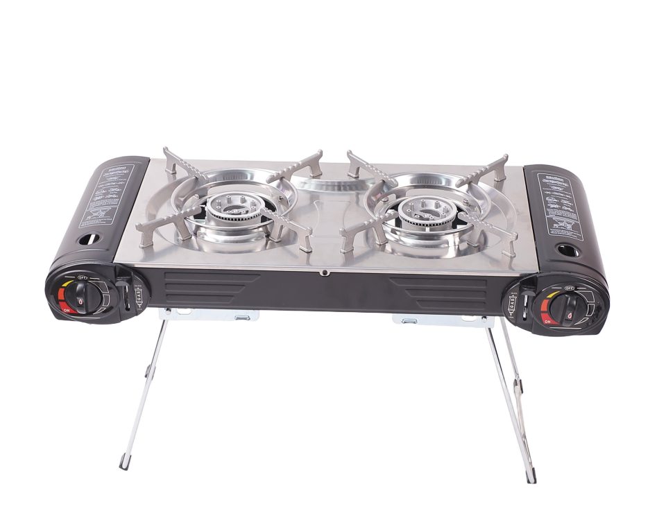268-5 Two Burners Outdoor Cooker