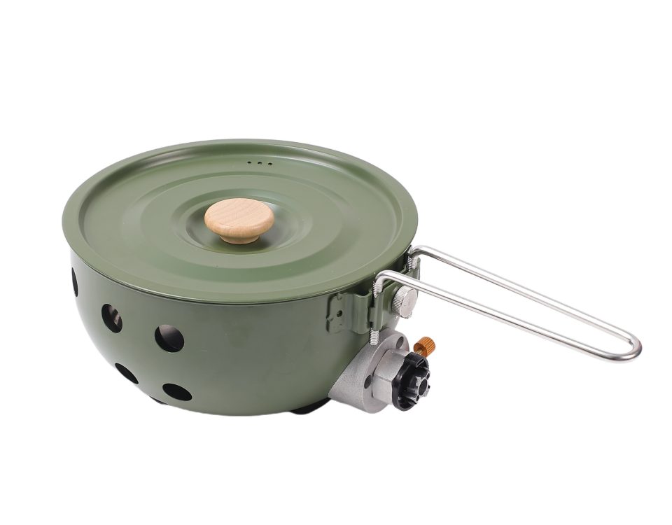 QLF-028 Camping Gas Stove with Integrated Pot