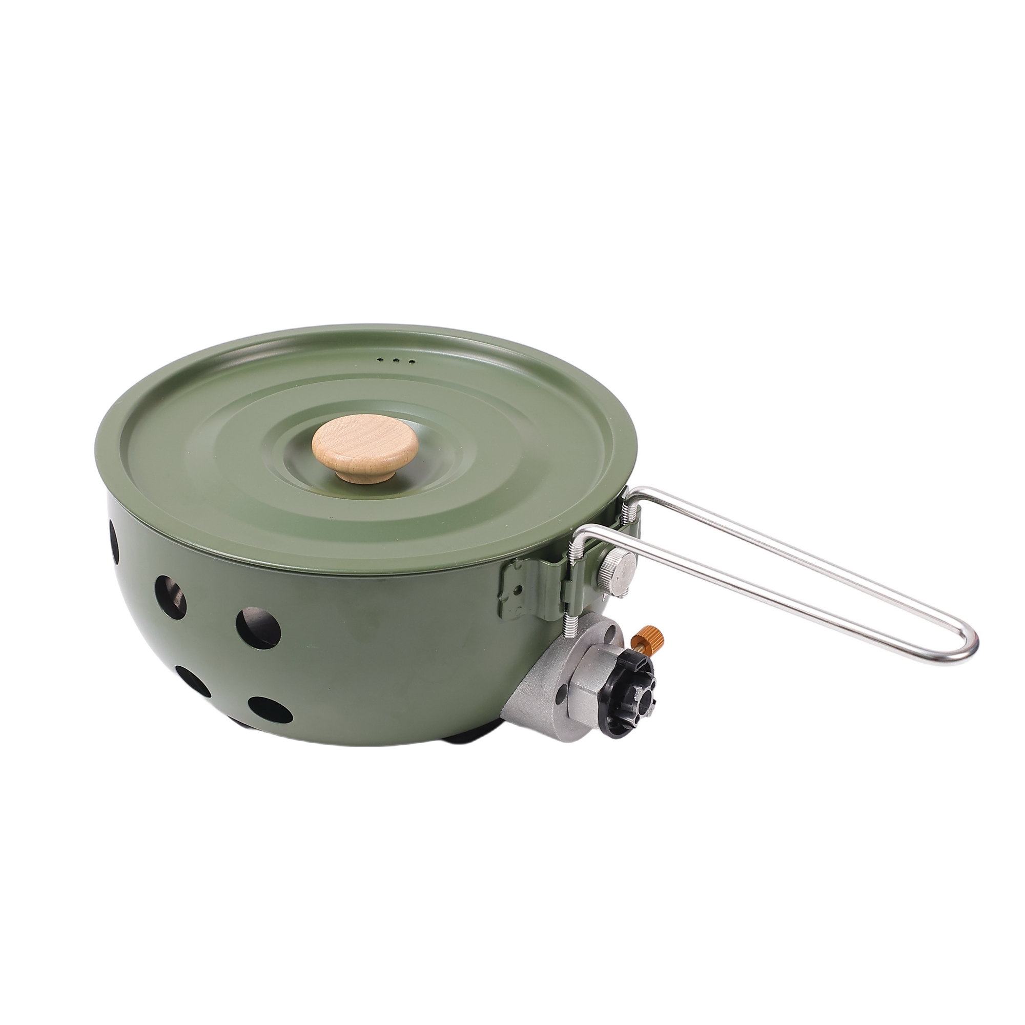 QLF-028 Camping Gas Stove with Integrated Pot