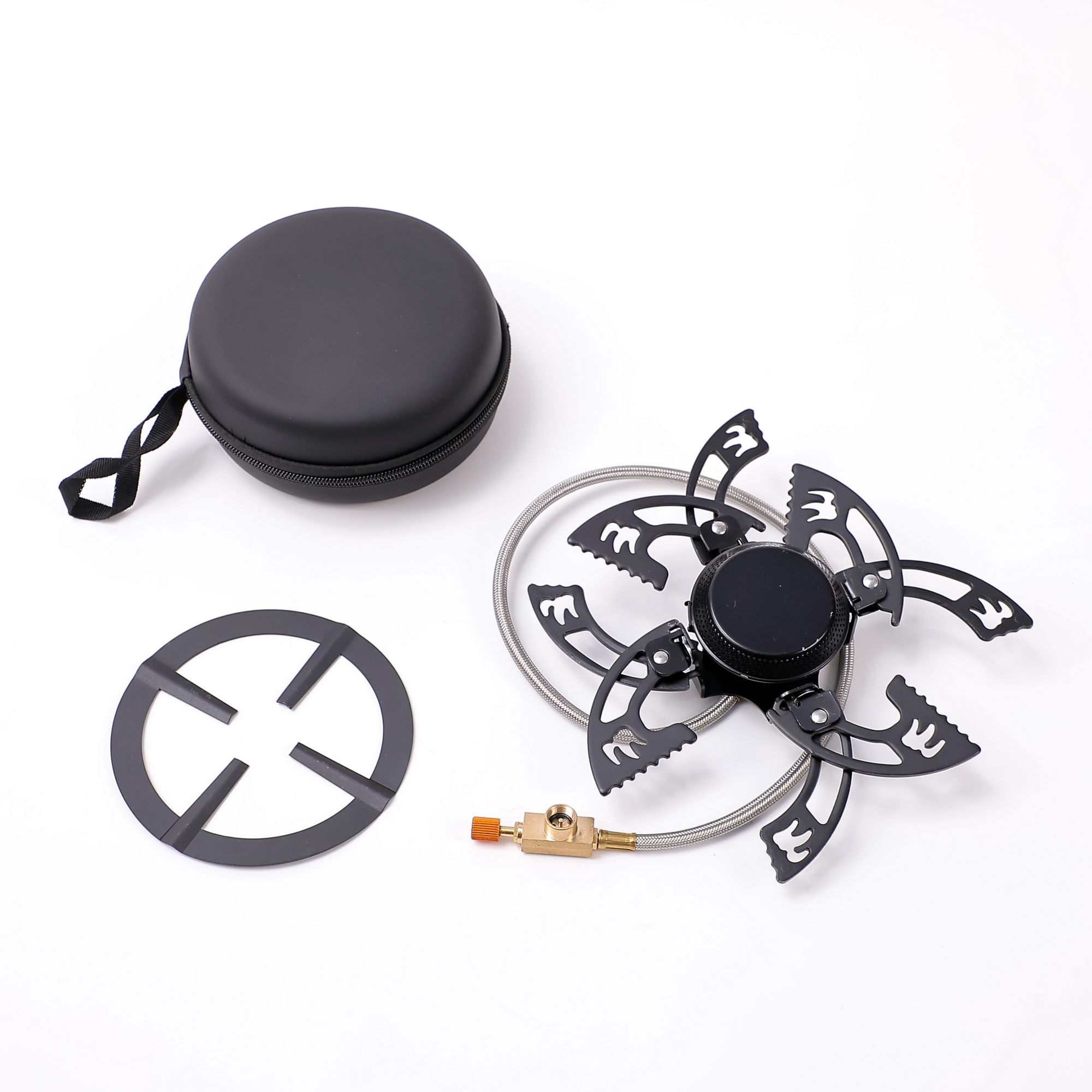Flying Saucer Shape Ultra-compact Folding Stove for Backpacking