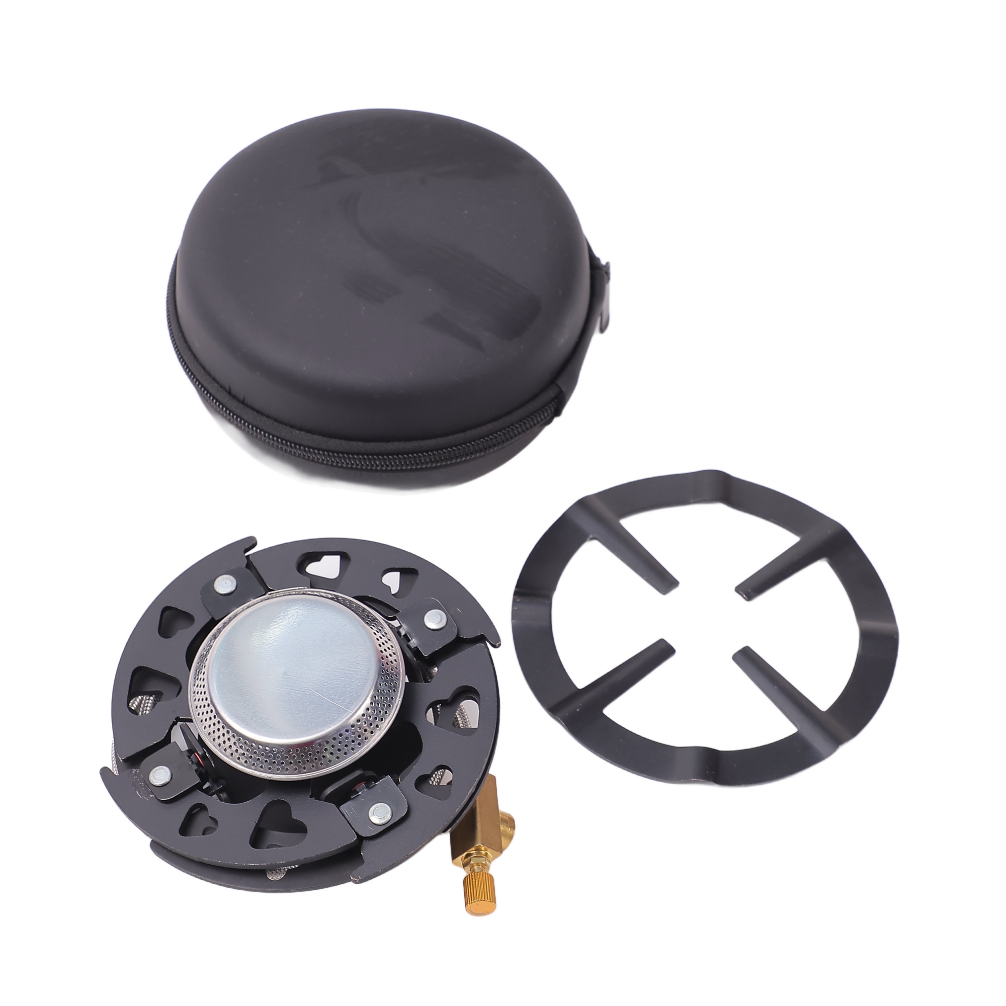 Flying Saucer Shape Ultra-compact Folding Stove for Backpacking