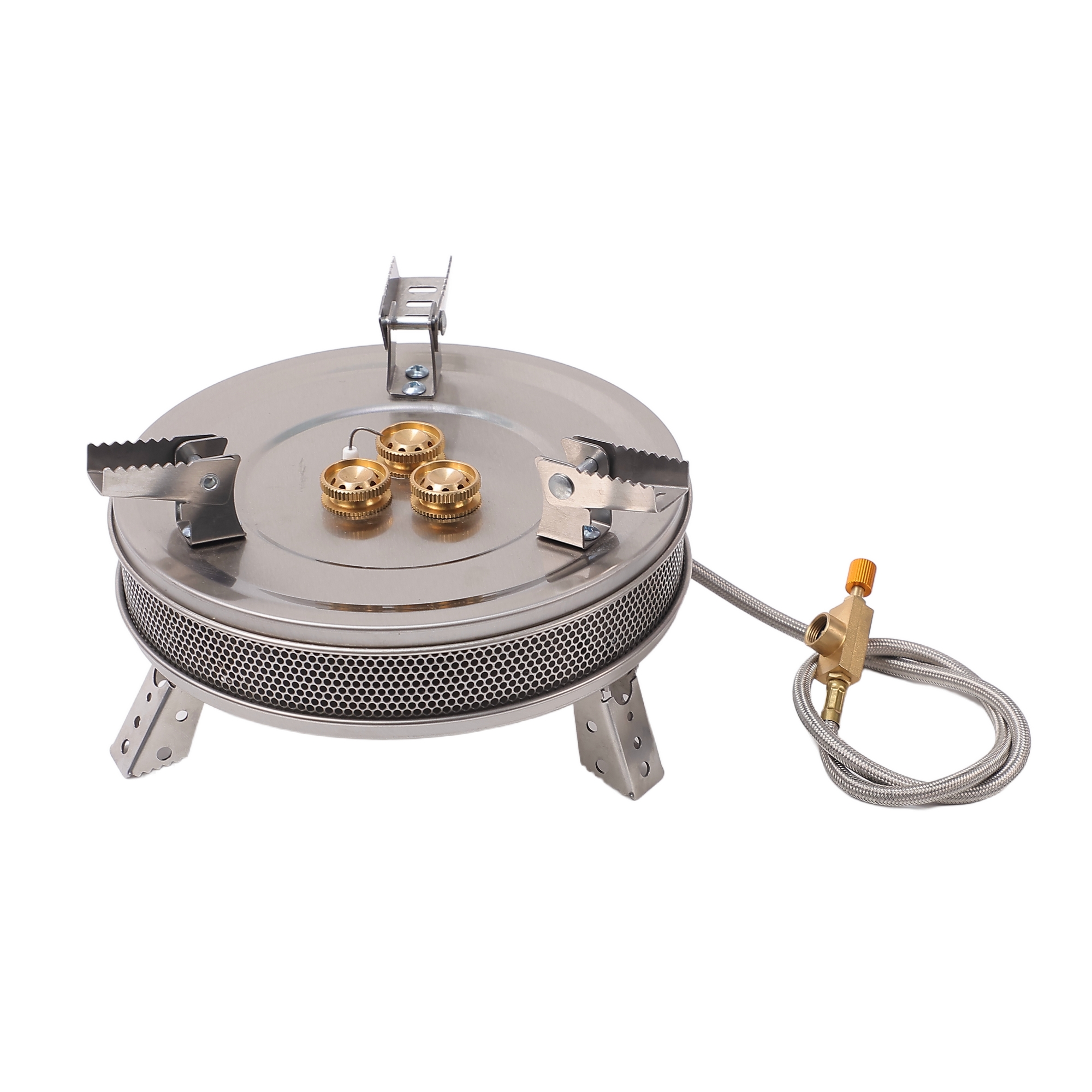 Stainless Steel Round Shape Portable Burner