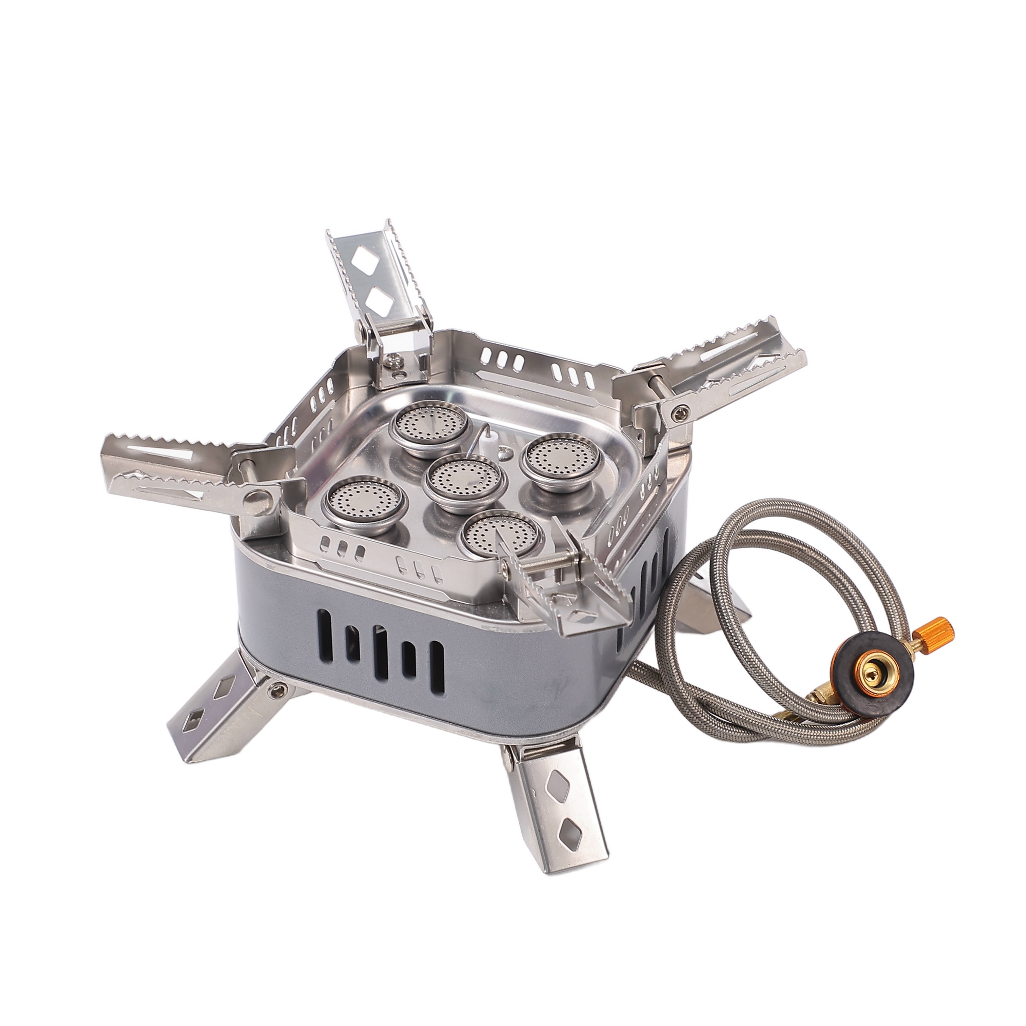 SF-HW-03 Five-Core Compact Movable Gas Stove for Camping