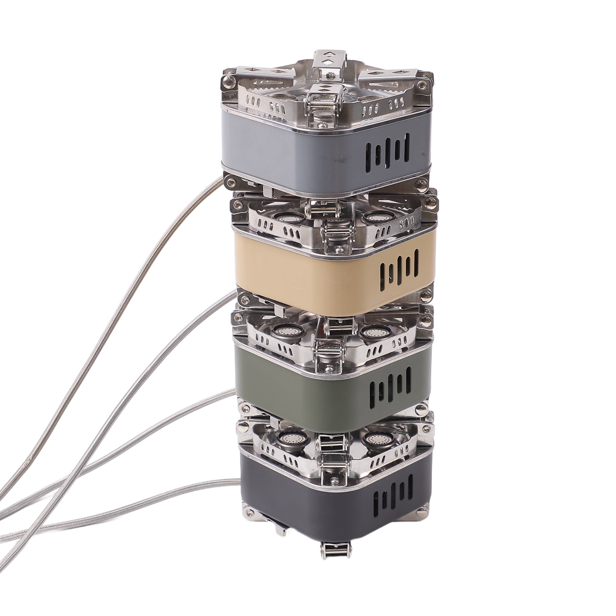 SF-HW-03 Five-Core Compact Movable Gas Stove for Camping